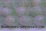 CFL1202 15.5 inches 10*14mm rice green fluorite gemstone beads