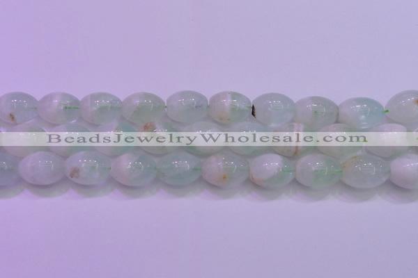 CFL1205 15.5 inches 15*20mm rice green fluorite gemstone beads