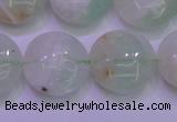 CFL1211 15.5 inches 16mm flat round green fluorite gemstone beads