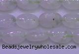 CFL1216 15.5 inches 8*12mm oval green fluorite gemstone beads