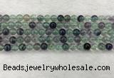 CFL1461 15.5 inches 6mm round A grade fluorite gemstone beads