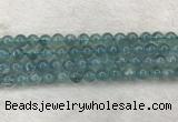 CFL1516 15.5 inches 8mm round blue fluorite gemstone beads