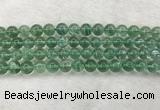 CFL1524 15.5 inches 10mm round green fluorite gemstone beads