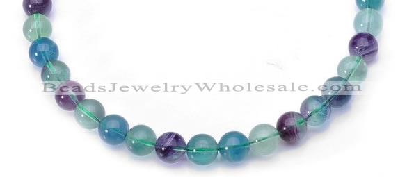 CFL18 20mm round A- grade natural fluorite stone beads Wholesale