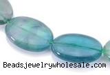 CFL20 10*14mm oval A- grade natural fluorite beads Wholesale