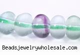 CFL45 4*6mm roundel B grade natural fluorite beads Wholesale