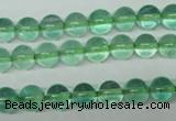 CFL612 15.5 inches 8mm round A grade green fluorite beads wholesale