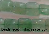 CFL868 15.5 inches 14*14mm square green fluorite gemstone beads