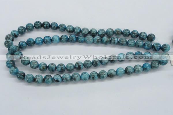 CFS103 15.5 inches 10mm round blue feldspar gemstone beads