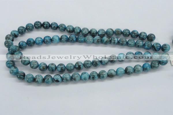 CFS104 15.5 inches 12mm round blue feldspar gemstone beads