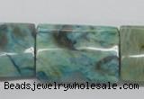 CFS117 15.5 inches 20*30mm rectangle blue feldspar gemstone beads