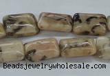 CFS15 15.5 inches 12*16mm rectangle natural feldspar gemstone beads