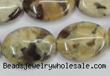 CFS203 15.5 inches 18*25mm oval natural feldspar gemstone beads