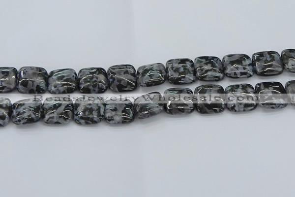 CFS323 15.5 inches 18*18mm square feldspar gemstone beads