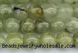 CGA845 15 inches 6mm round green garnet beads