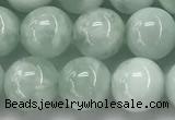 CGA902 15.5 inches 8mm round green angel skin gemstone beads