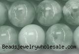 CGA903 15.5 inches 10mm round green angel skin gemstone beads