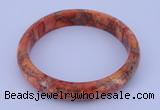 CGB206 Inner diameter 60mm fashion dyed imperial jasper gemstone bangle