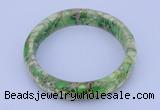 CGB207 Inner diameter 60mm fashion dyed imperial jasper gemstone bangle