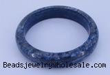 CGB211 Inner diameter 62mm fashion dyed lapis lazuli gemstone bangle