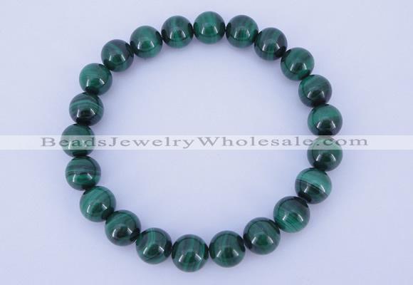 CGB221 2pcs 7.5 inches 16mm natural malachite gemstone bracelets