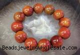 CGB3011 7.5 inches 20mm round agate bracelet wholesale