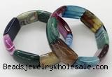 CGB3207 7.5 inches 18*29mm agate gemstone bracelets wholesale