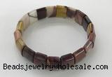 CGB3340 7.5 inches 10*15mm rectangle mookaite bracelets