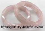 CGB3401 7.5 inches 15*21mm rose quartz bracelets wholesale