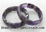 CGB3402 7.5 inches 15*21mm amethyst bracelets wholesale