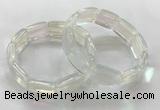 CGB3404 7.5 inches 15*21mm synthetic moonstone bracelets