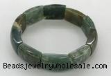 CGB3408 7.5 inches 15*21mm Indian agate gemstone bracelets