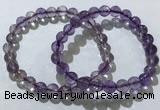 CGB4014 7.5 inches 7mm faceted round ametrine beaded bracelets