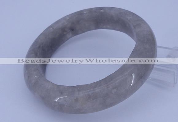 CGB474 Inner diameter 60mm fashion cloudy quartz bangle