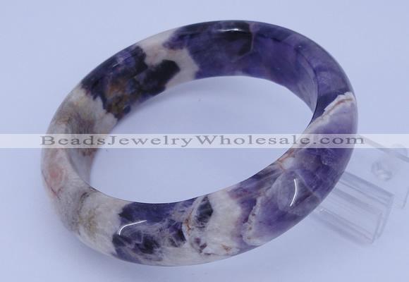 CGB479 Inner diameter 60mm fashion dogtooth amethyst bangle