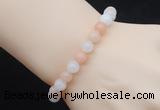 CGB5009 6mm, 8mm round pink aventurine beads stretchy bracelets