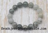 CGB5305 10mm, 12mm round seaweed quartz beads stretchy bracelets