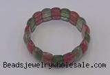 CGB666 7.5 inches 12*20mm mixed strawberry quartz bracelet