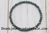 CGB7209 4mm tiny green tiger eye beaded meditation yoga bracelets