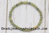 CGB7243 4mm tiny Canadian jade beaded meditation yoga bracelets