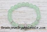 CGB7481 8mm candy jade bracelet with skull for men or women