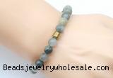 CGB9293 8mm, 10mm seaweed quartz & drum hematite power beads bracelets