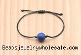 CGB9979 Fashion 12mm lapis lazuli adjustable bracelet jewelry