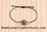 CGB9984 Fashion 12mm faceted labradorite adjustable bracelet jewelry