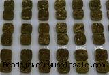 CGC220 12*12mm square druzy quartz cabochons wholesale