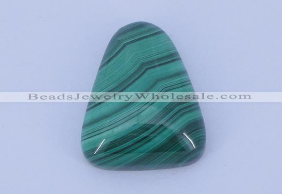 CGC40 20*25mm trapezoid natural malachite gemstone cabochons