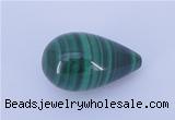 CGC45 13*22mm teardrop natural malachite gemstone cabochons