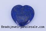 CGC49 25*25mm heart natural lapis lazuli gemstone cabochons