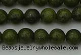 CGJ451 15.5 inches 6mm round green jasper beads wholesale