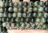 CGJ503 15.5 inches 10mm round green jade beads wholesale